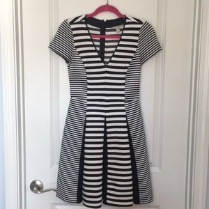 Banana Republic A-line Striped Dress